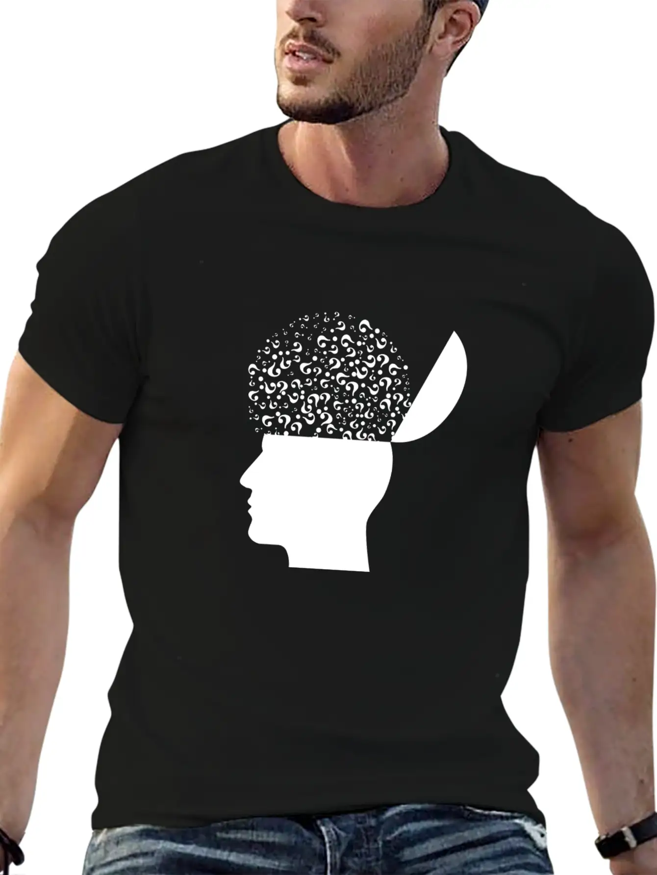 OPEN MIND! GIFT IDEA Unisex Casual T-Shirt – Clean Design For Daily Comfort