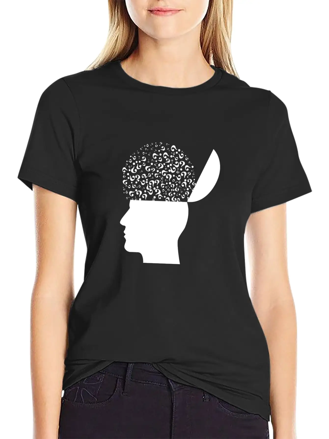 OPEN MIND! GIFT IDEA Unisex Casual T-Shirt – Clean Design For Daily Comfort