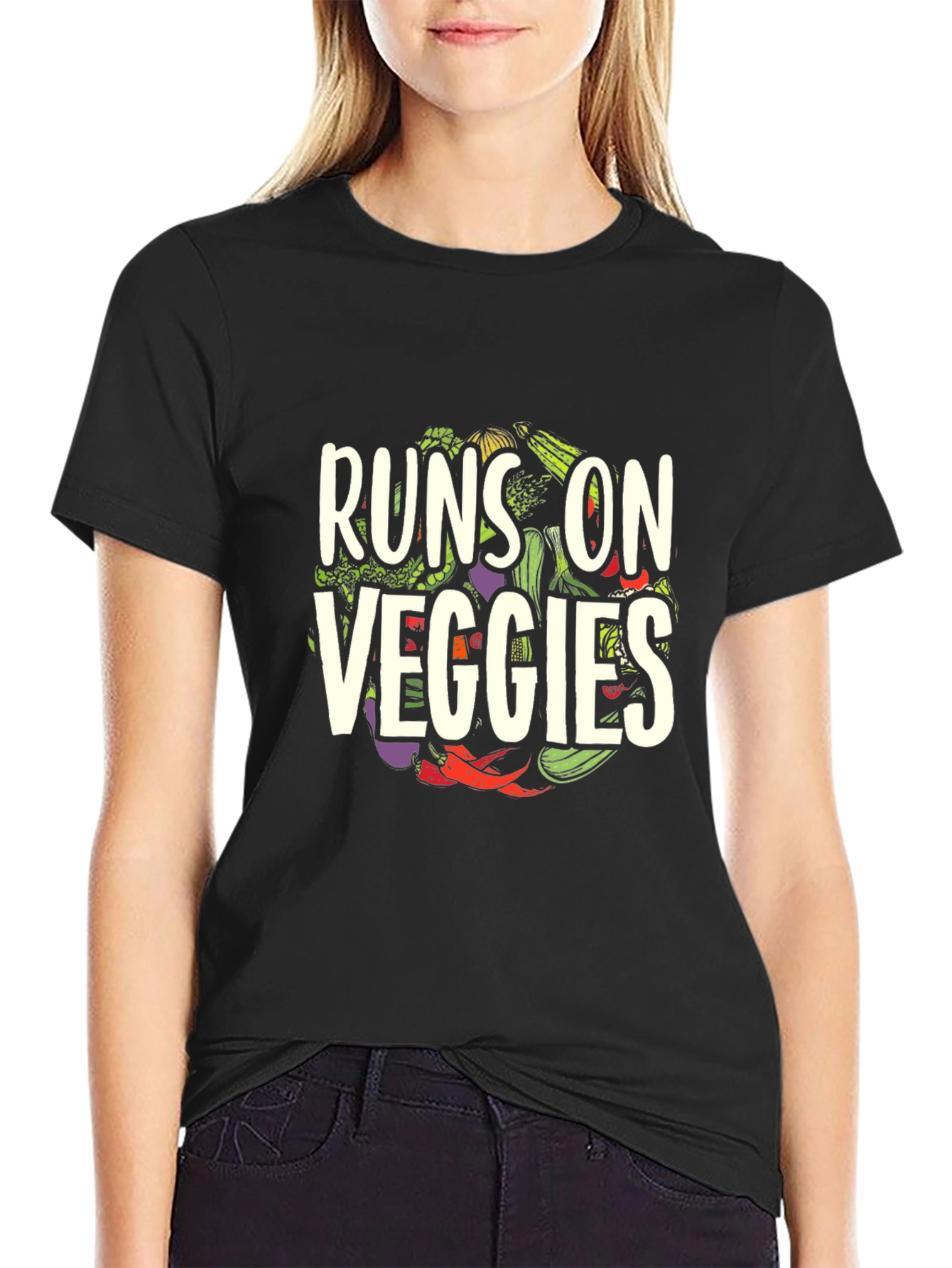 Runs on Veggies T-Shirt