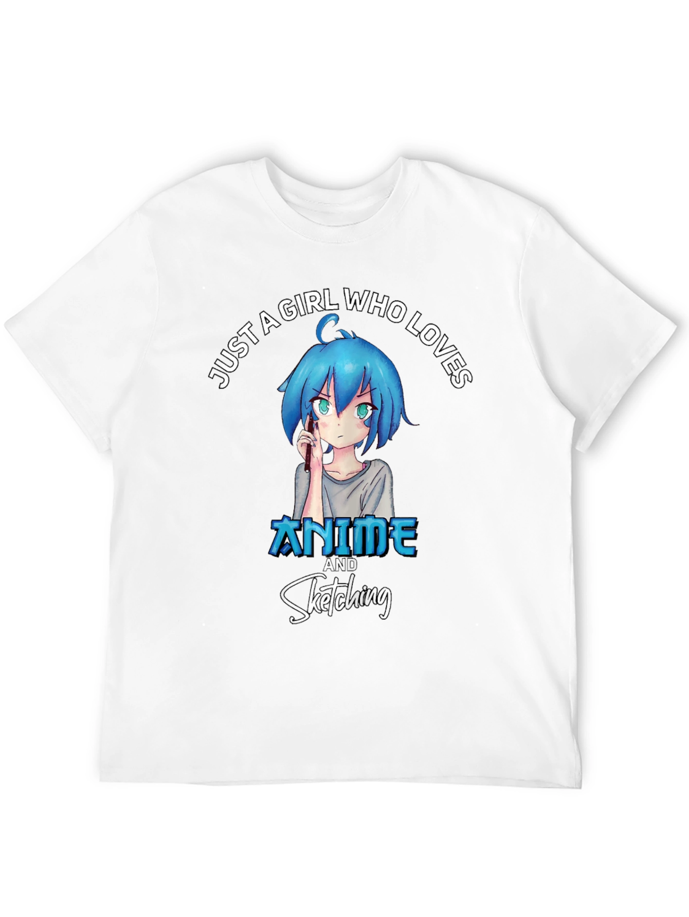 Anime & Sketching Girls T-Shirt