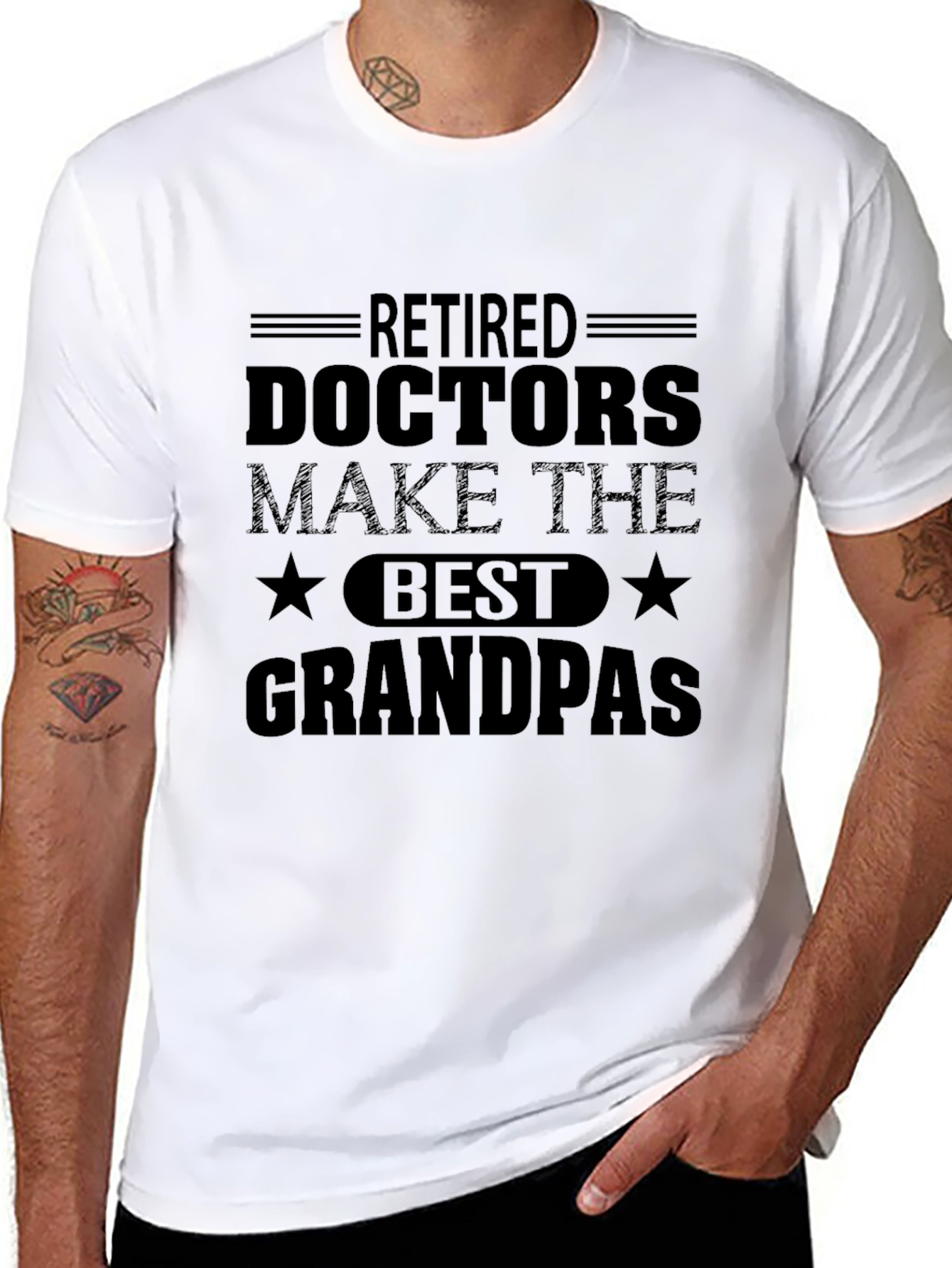 Retired Doctors Make the Best Grandpas T-Shirt