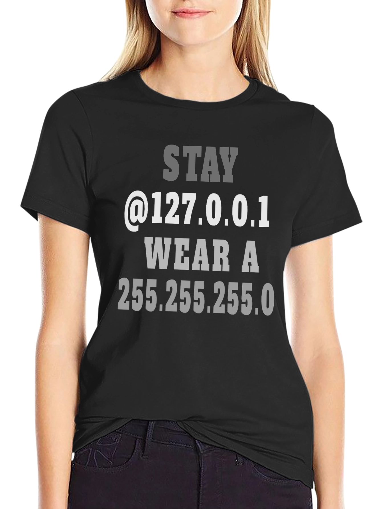 Stay Local T-Shirt - Funny Geek Tee