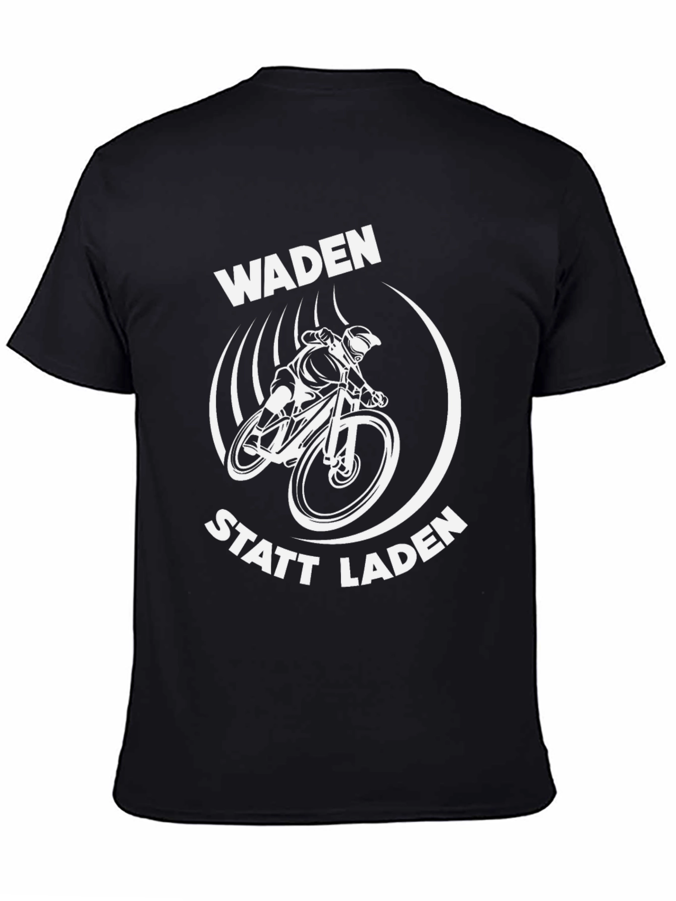 Waden Statt Laden Mountain Bike Graphic Tee