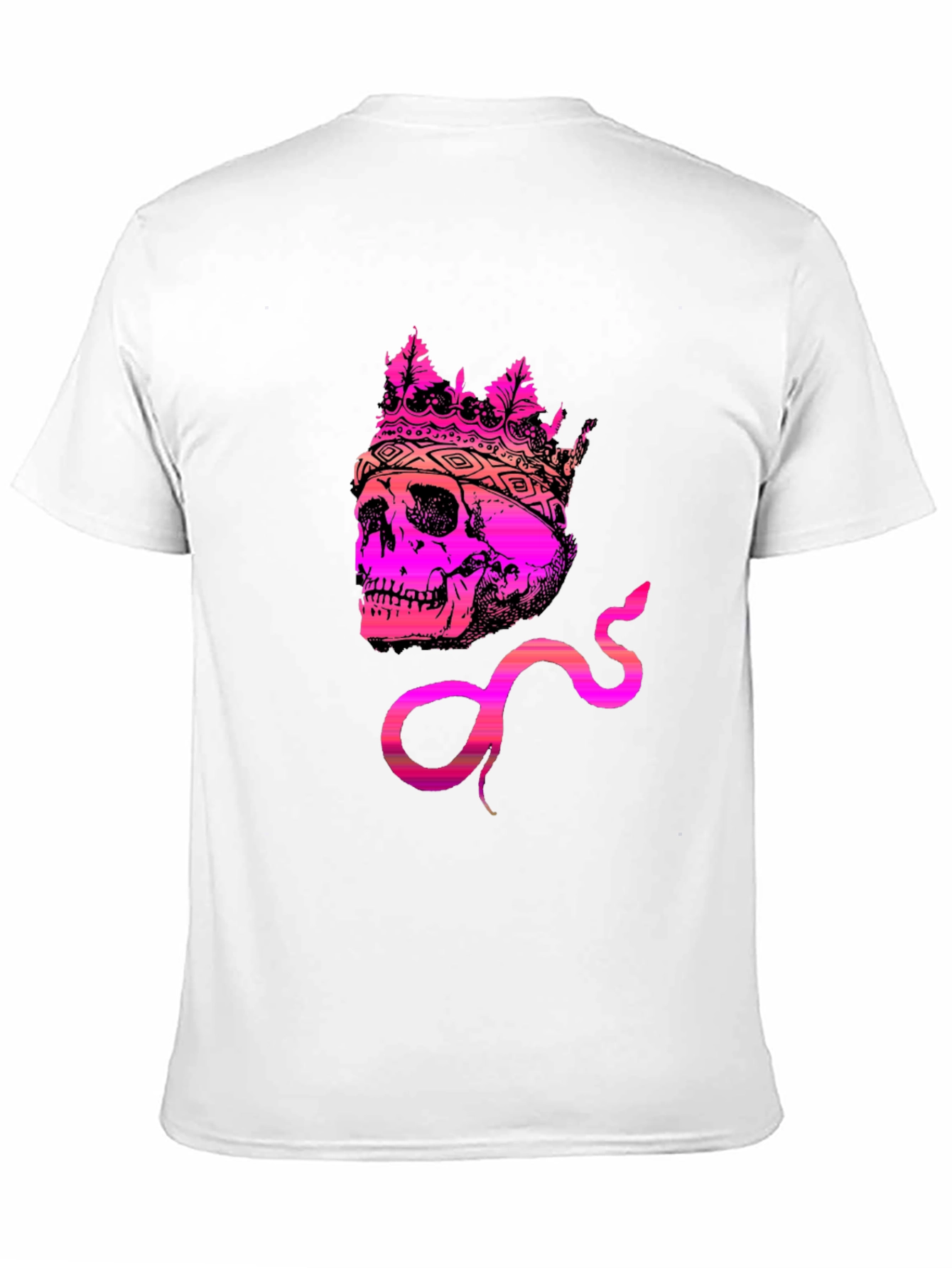Skull King Snake Graphic Tee