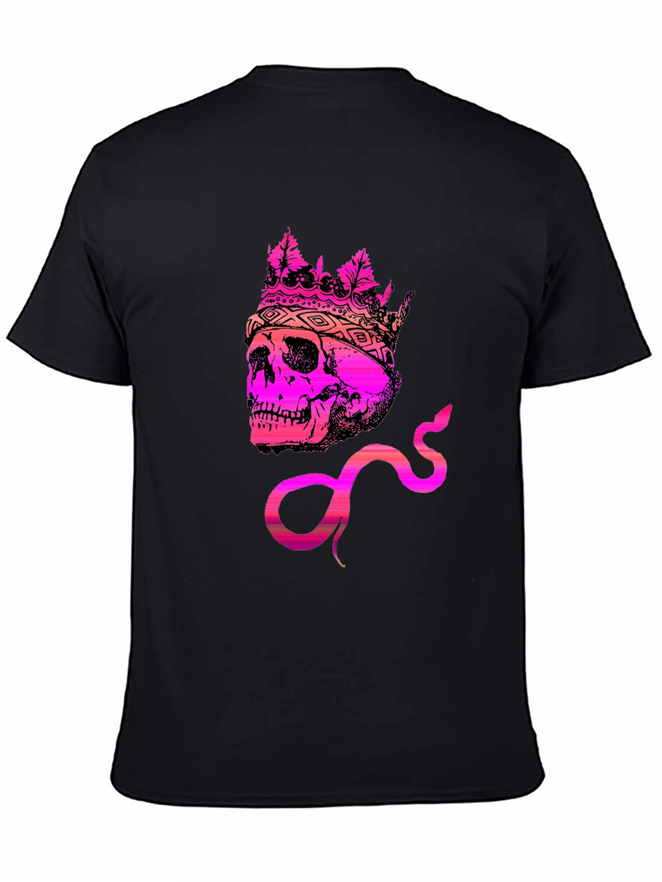 Skull King Snake Graphic Tee