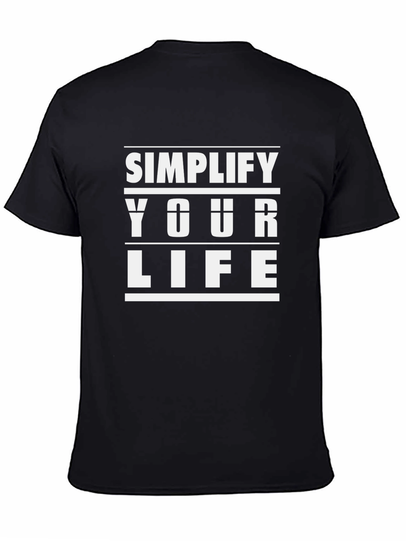 Simplify Your Life T-Shirt - Motivational Tee