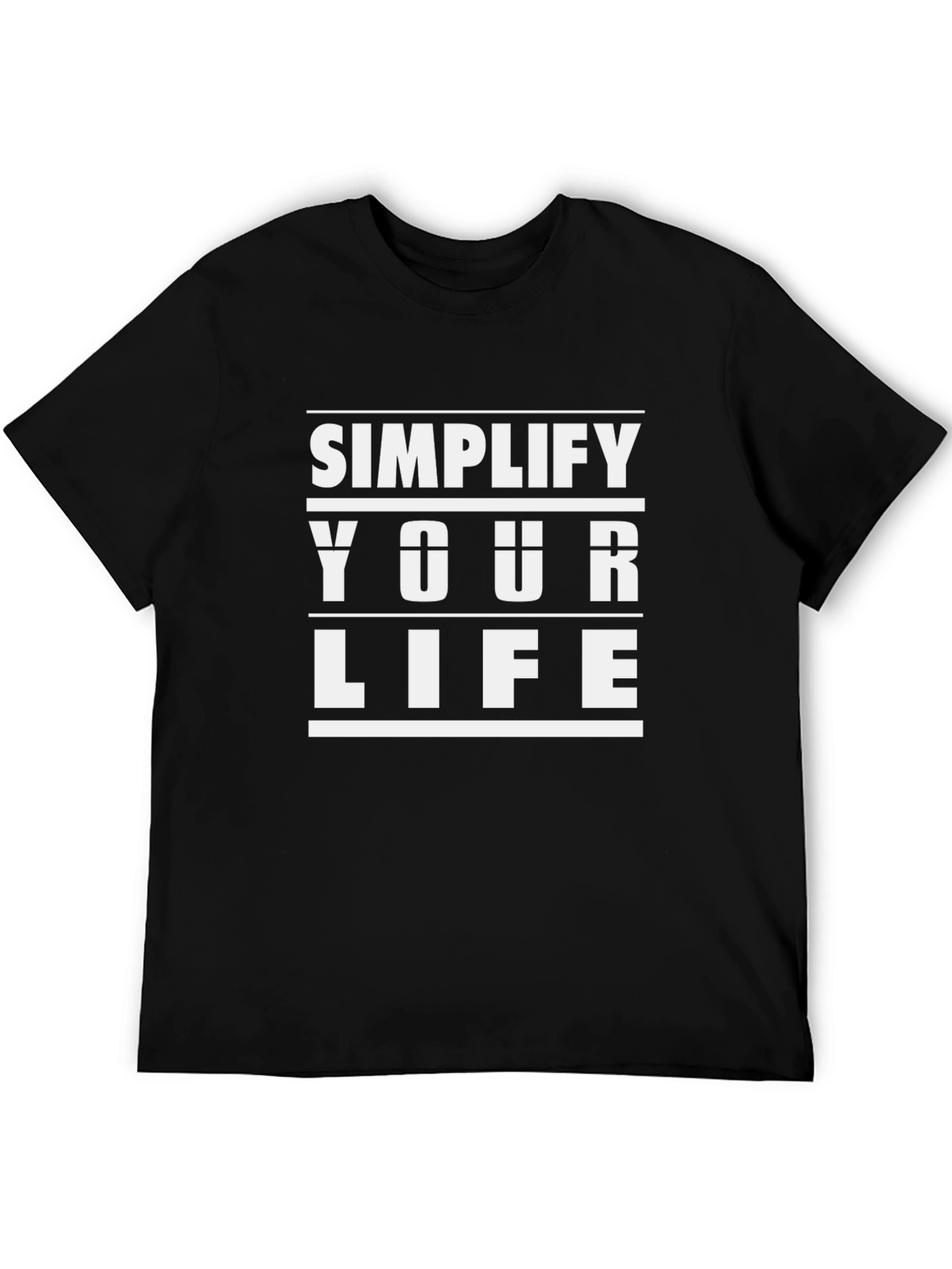Simplify Your Life T-Shirt - Motivational Tee