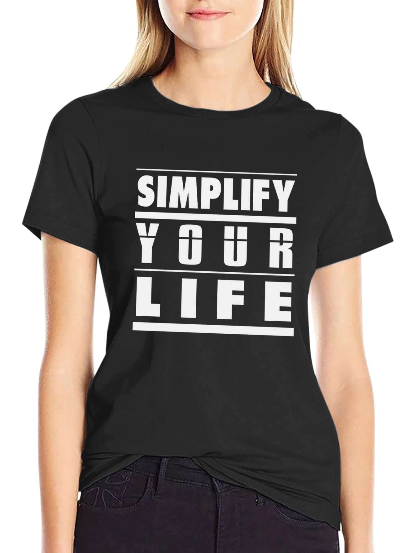 Simplify Your Life T-Shirt - Motivational Tee