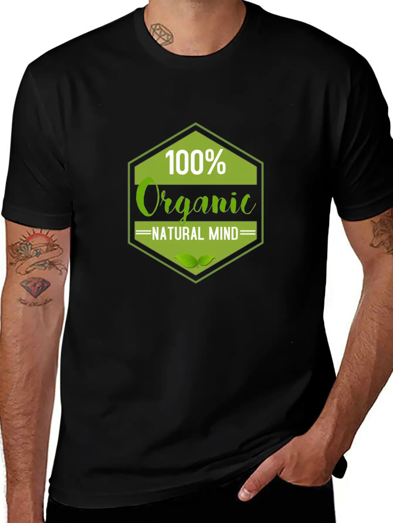 Organic Natural Mind Unisex Casual T-Shirt – Clean Design For Daily Comfort