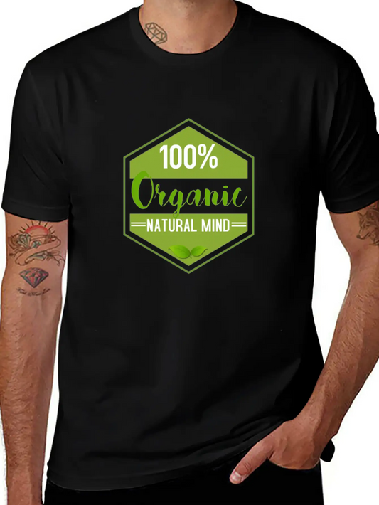 Organic Natural Mind Unisex Casual T-Shirt – Clean Design For Daily Comfort