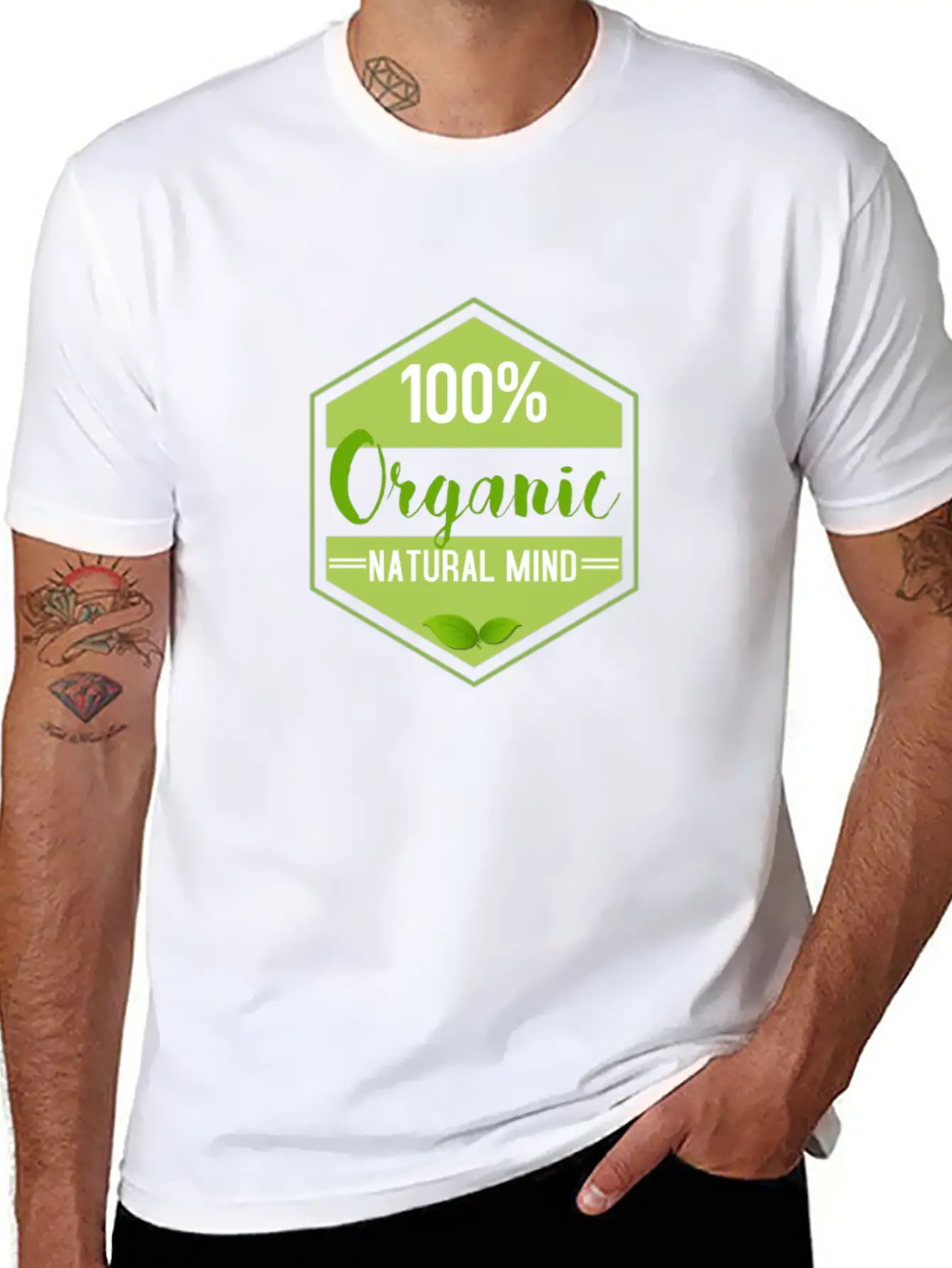 Organic Natural Mind Unisex Casual T-Shirt – Clean Design For Daily Comfort
