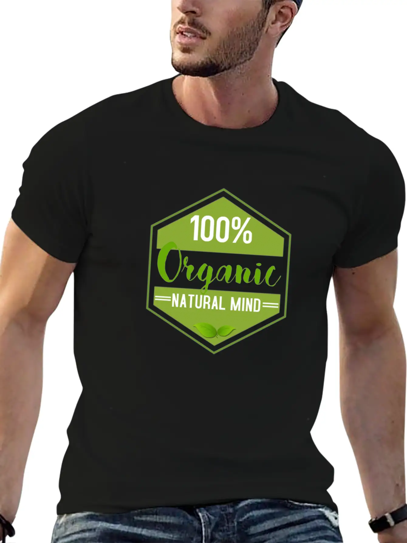 Organic Natural Mind Unisex Casual T-Shirt – Clean Design For Daily Comfort