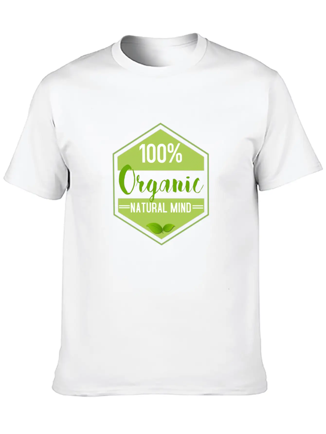 Organic Natural Mind Unisex Casual T-Shirt – Clean Design For Daily Comfort