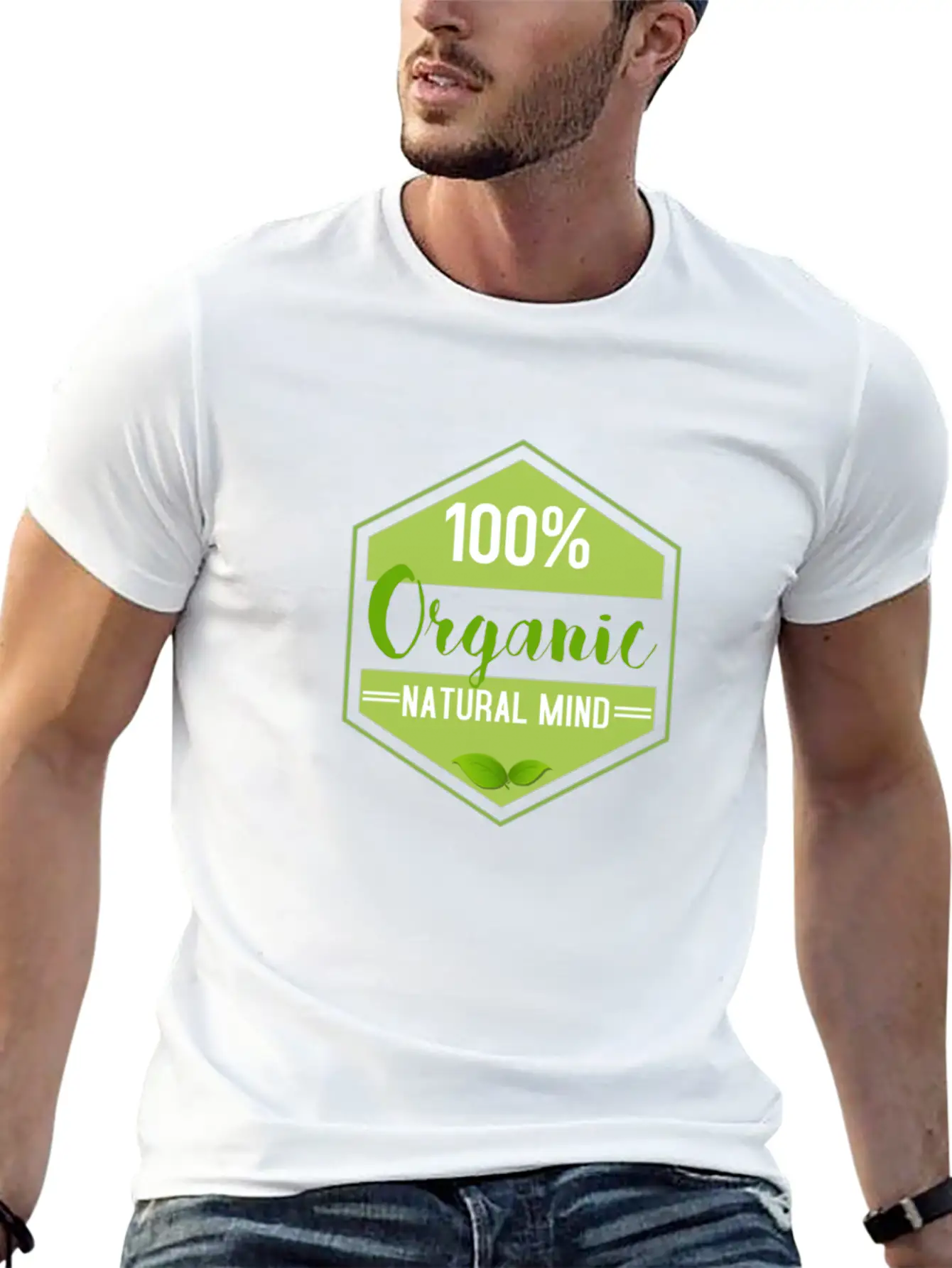 Organic Natural Mind Unisex Casual T-Shirt – Clean Design For Daily Comfort
