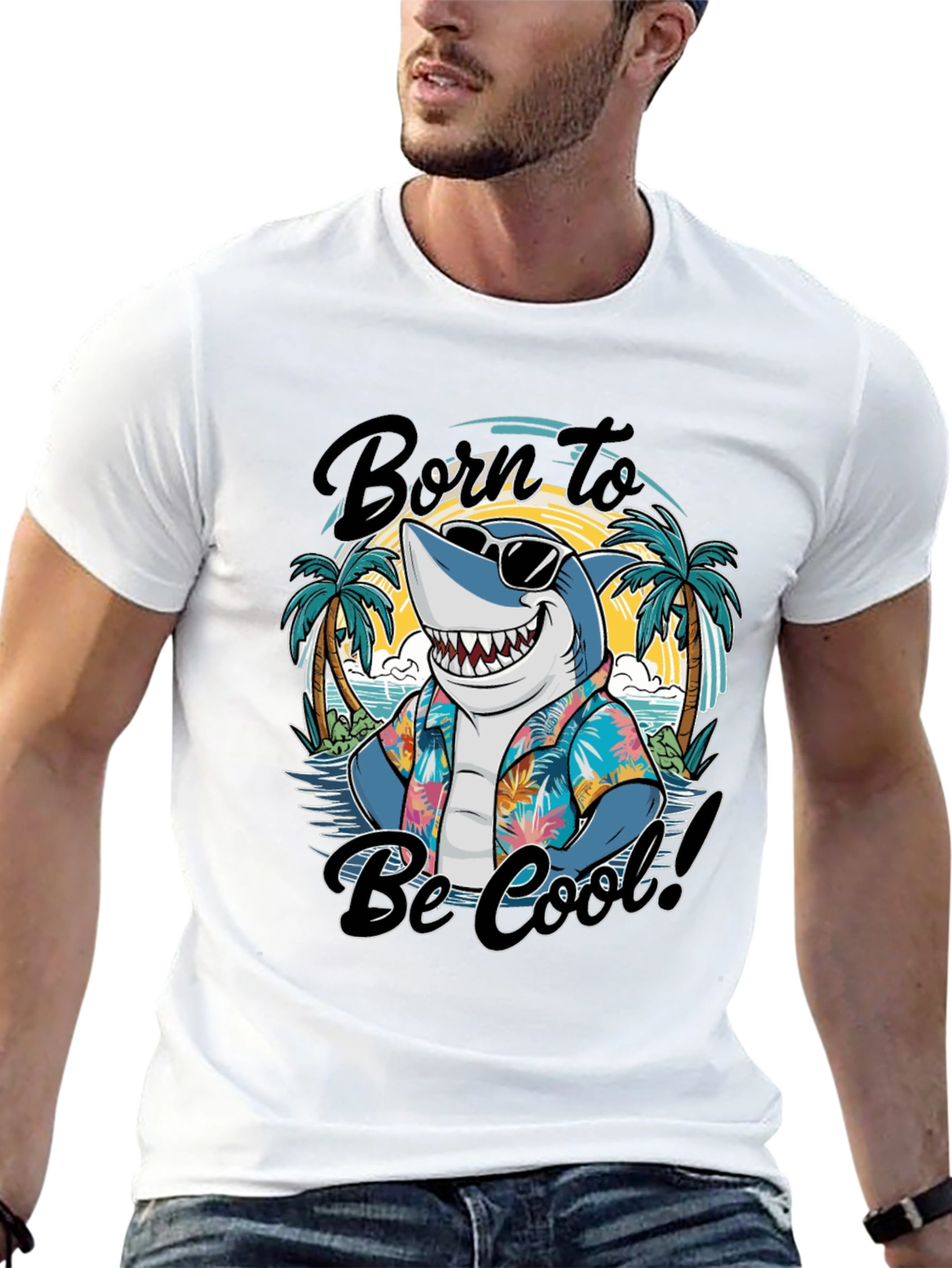 Cool Shark Graphic Tee