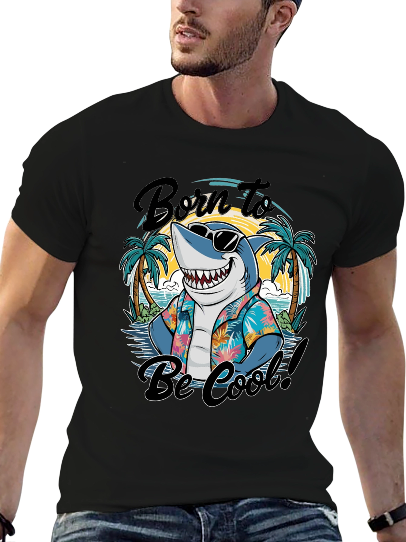 Cool Shark Graphic Tee
