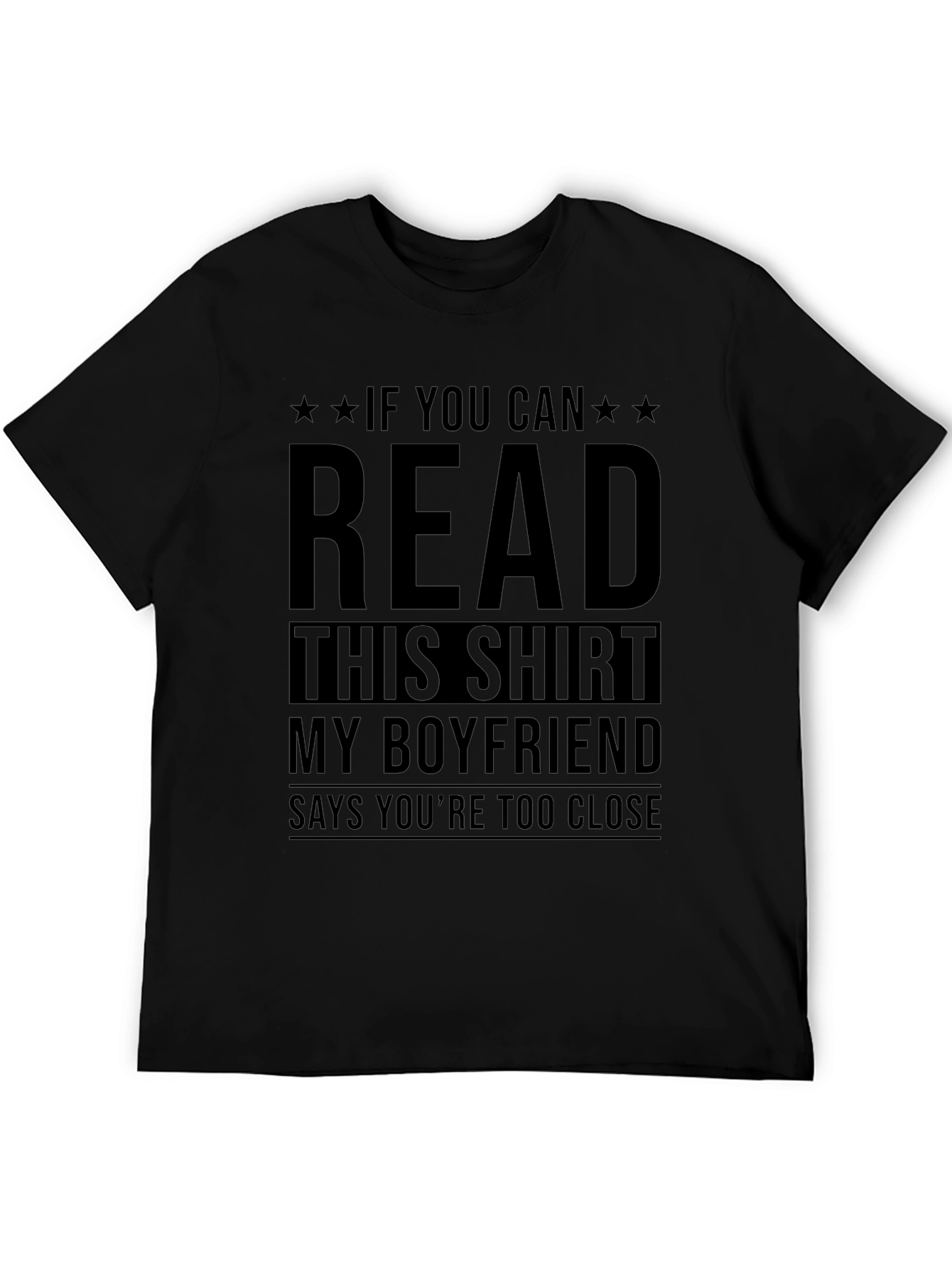 Funny Boyfriend T-Shirt - Read This Shirt