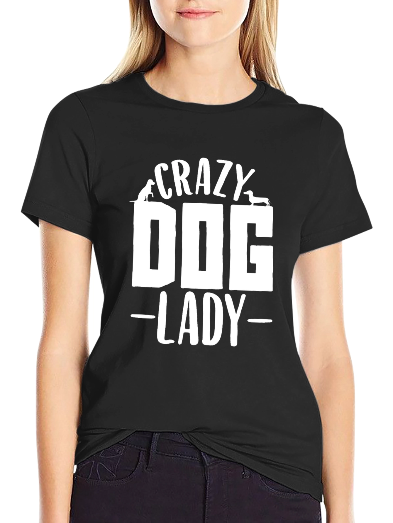 Crazy Dog Lady T-Shirt - Unisex Graphic Tee