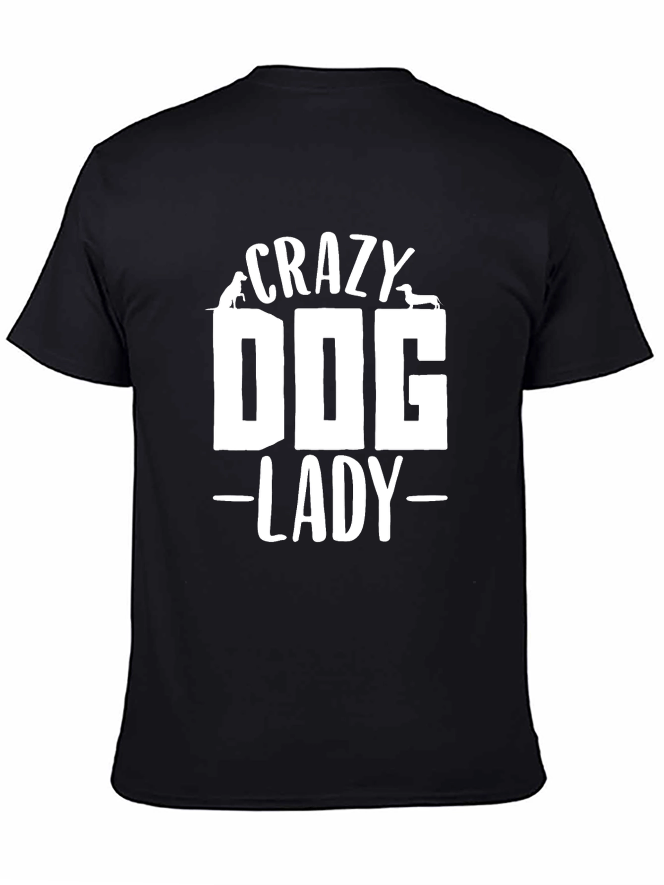 Crazy Dog Lady T-Shirt - Unisex Graphic Tee