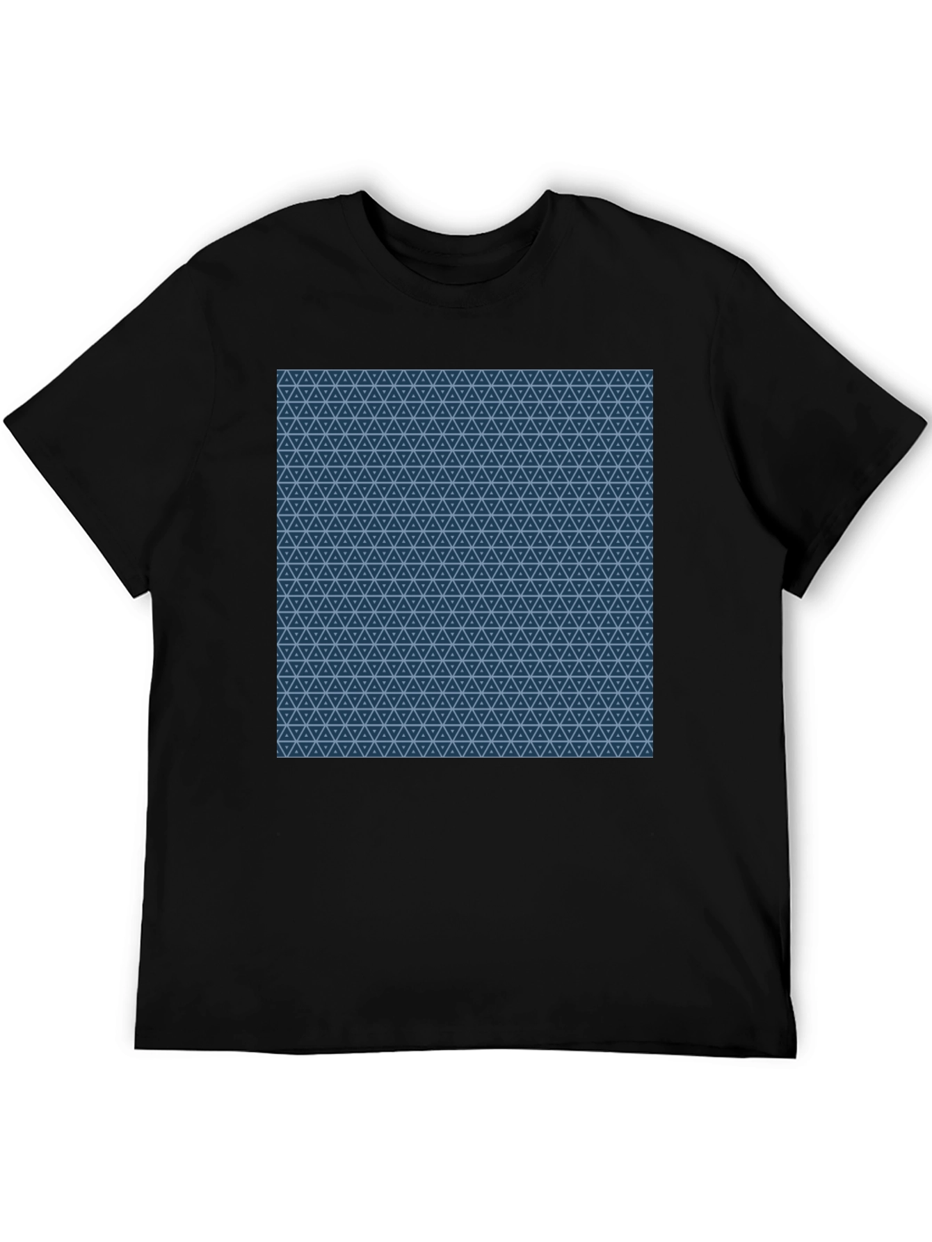 Geometric Pattern Tee - Cool Casual Style