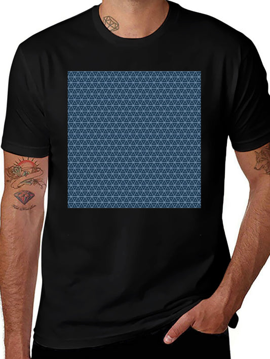 Geometric Pattern Tee - Cool Casual Style