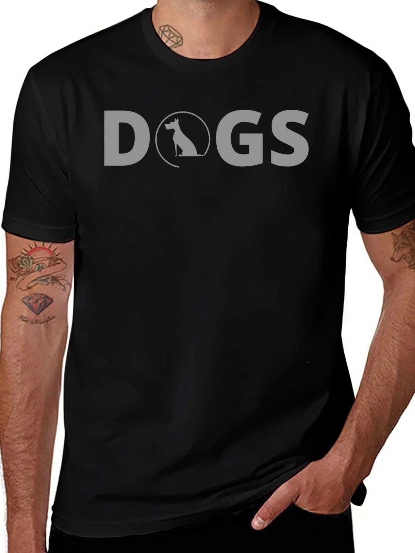 DOGS Graphic Tee - Unisex Casual T-Shirt