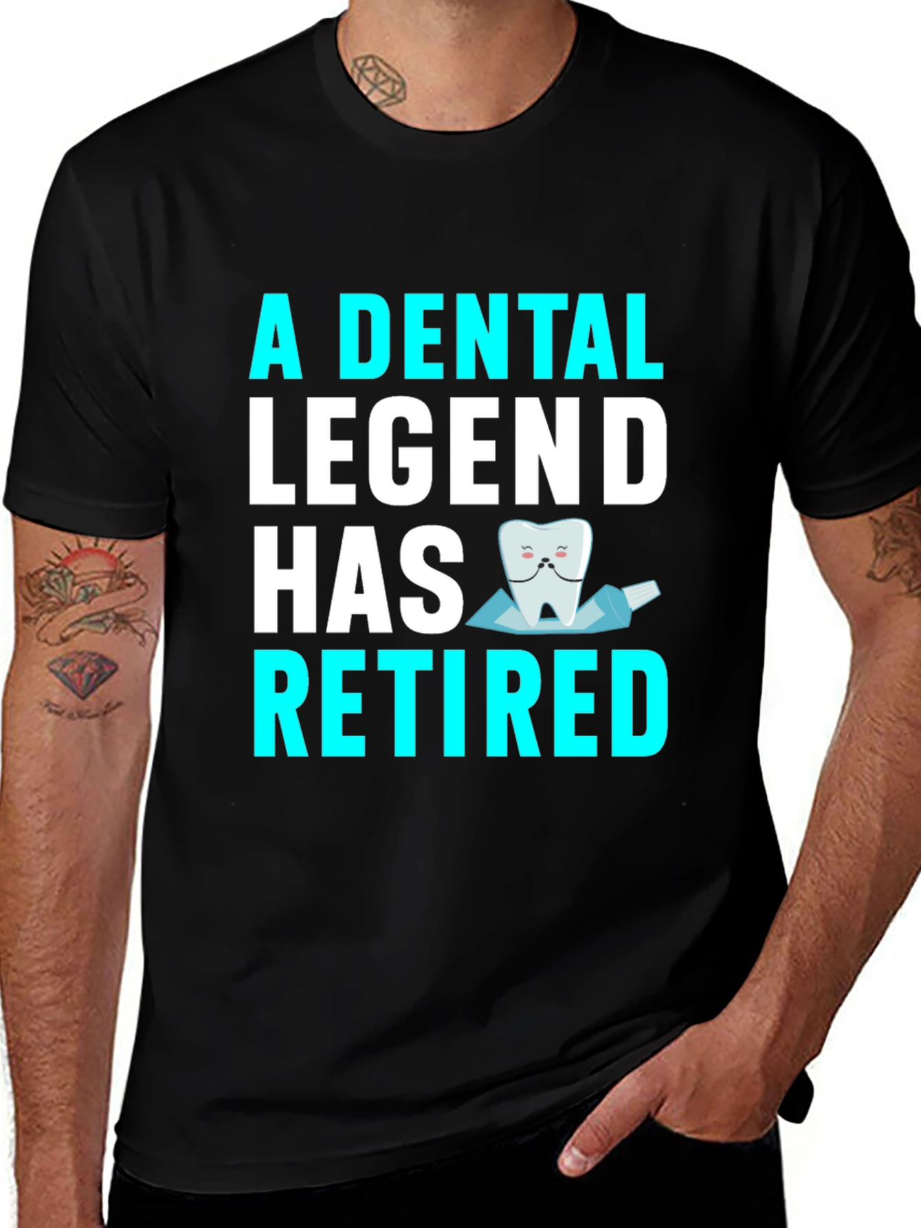 Dental Legend Retired Graphic Tee