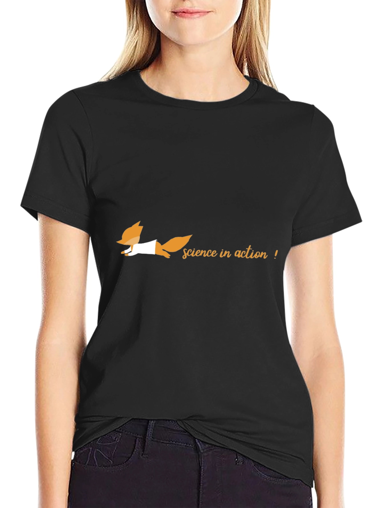 Science in Action Black T-Shirt