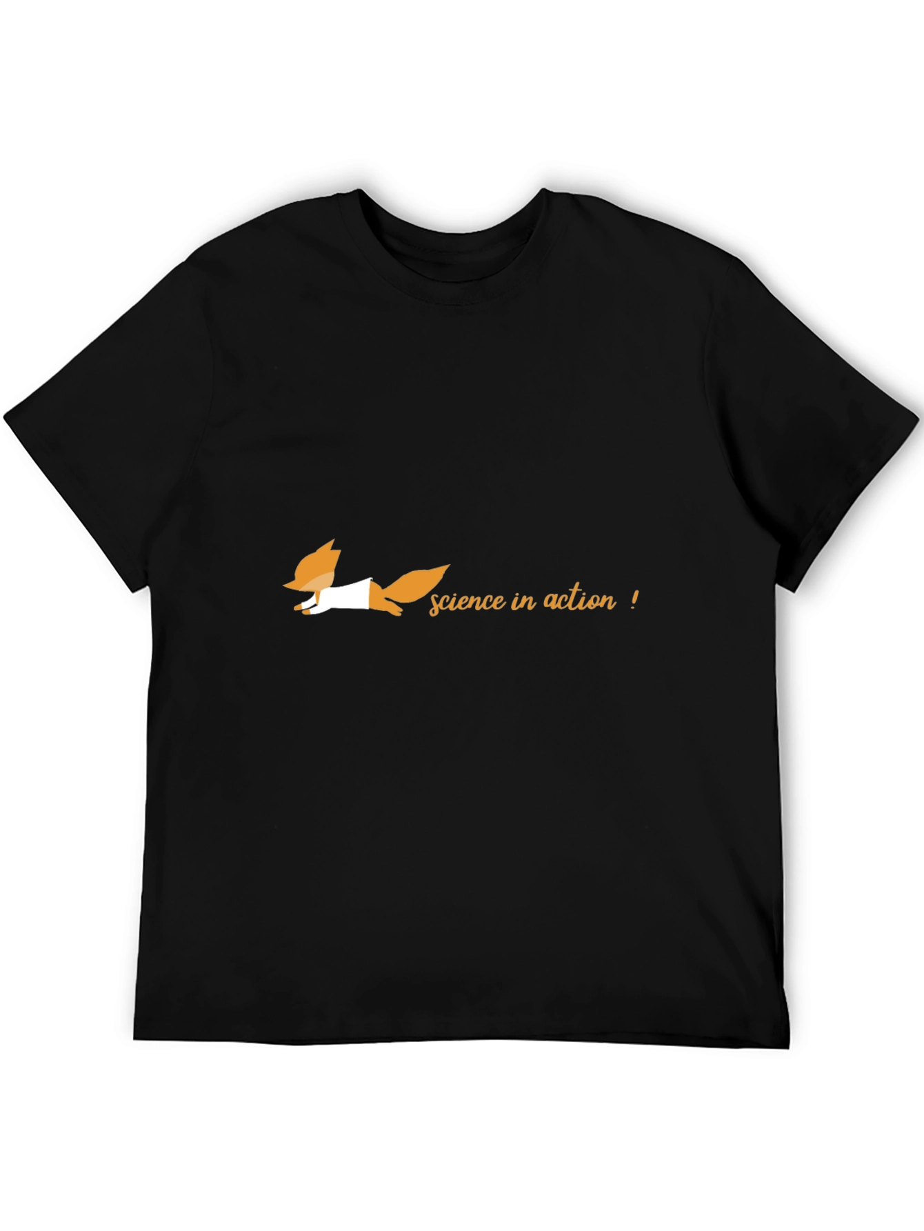 Science in Action Black T-Shirt