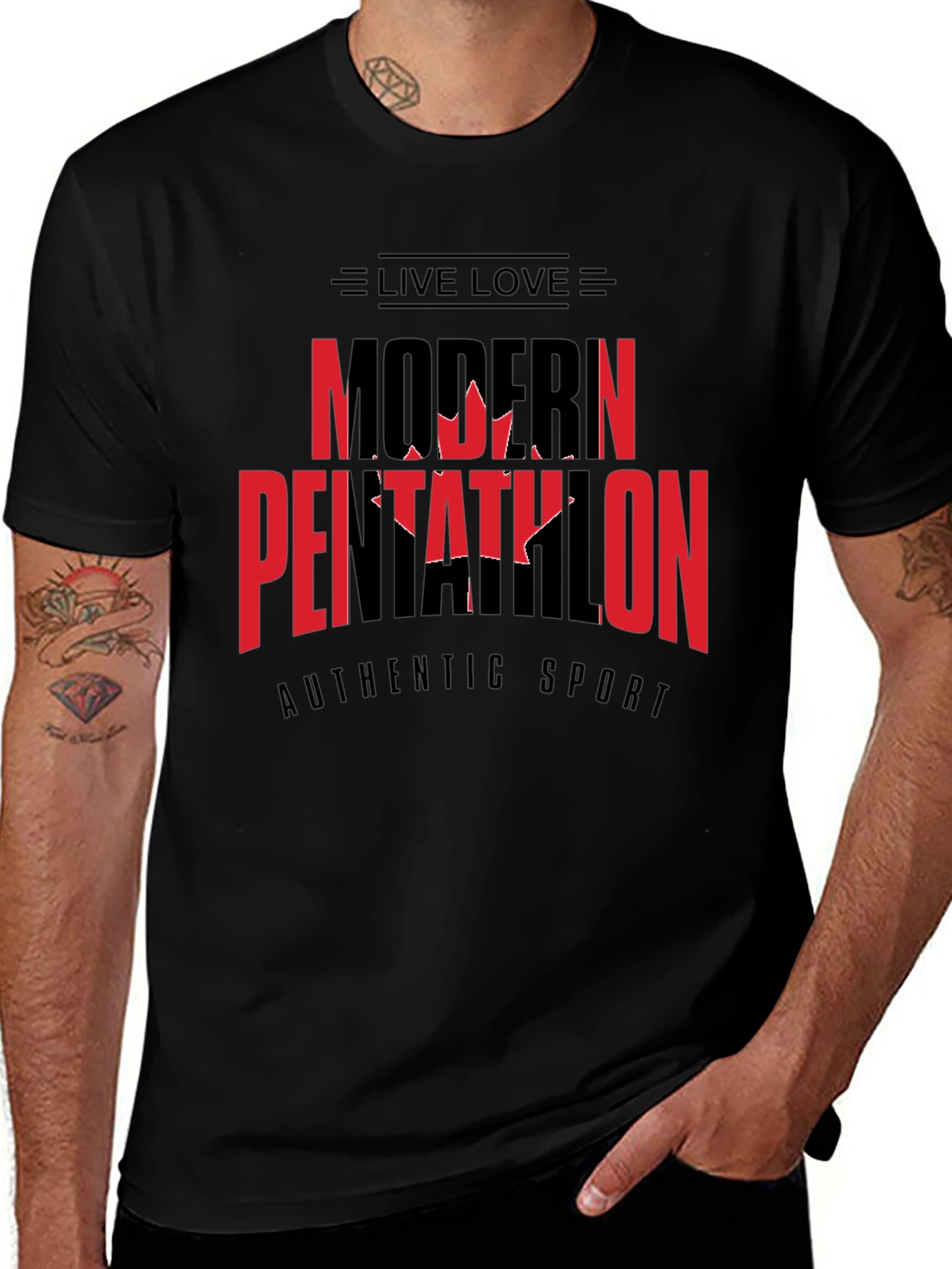 Modern Pentathlon Graphic T-Shirt