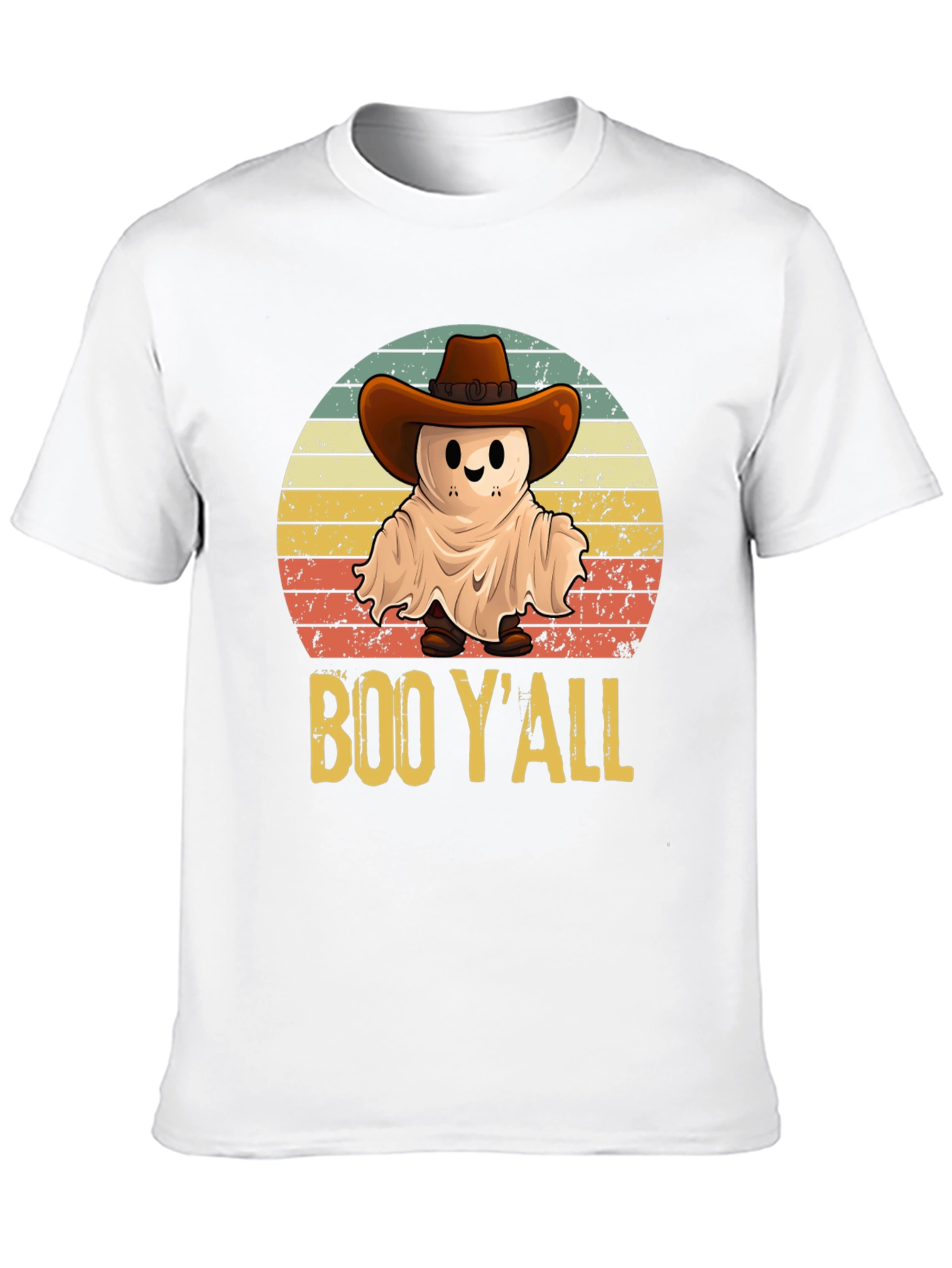 Boo Yall Cowboy Ghost T-Shirt