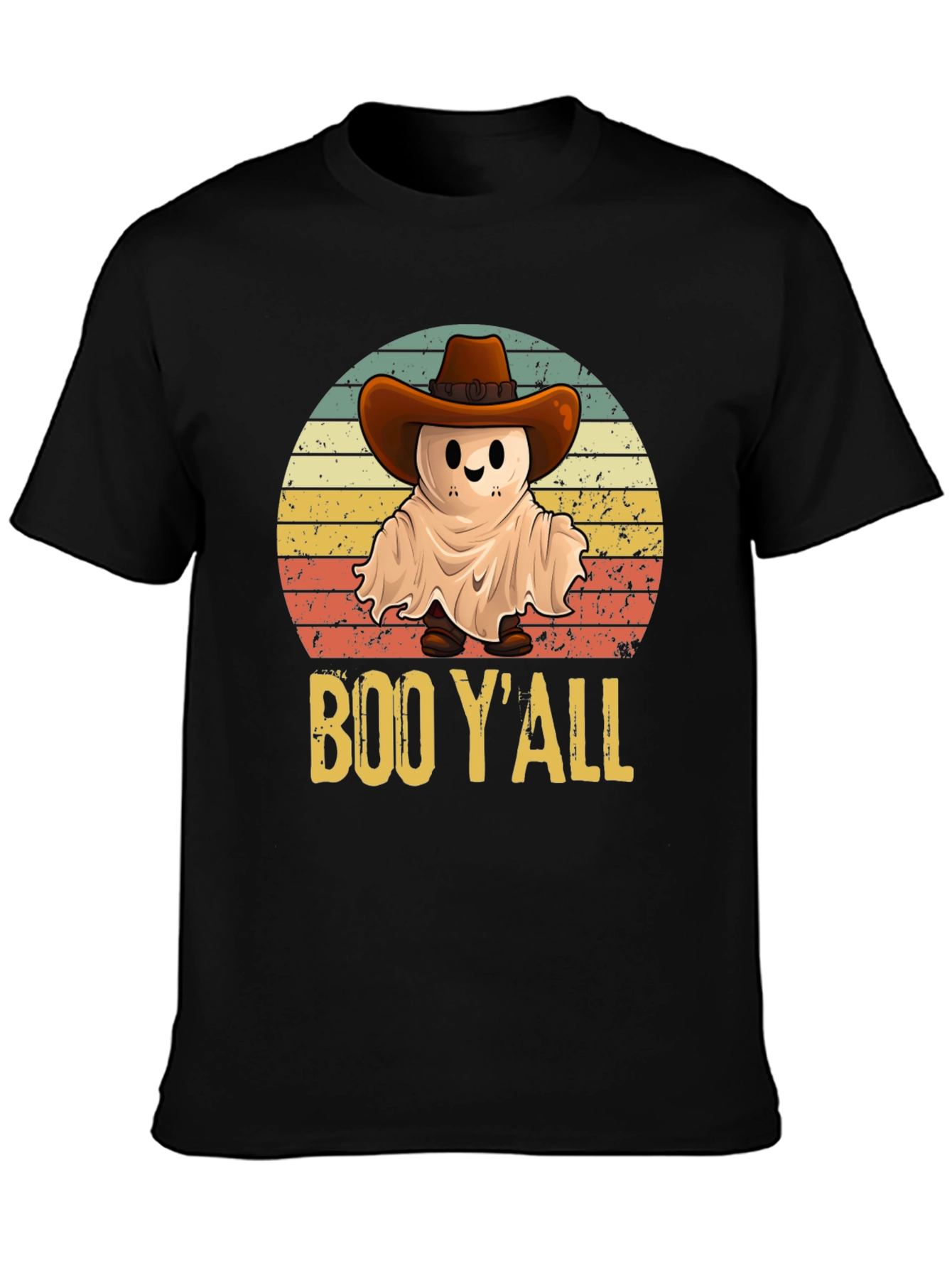 Boo Yall Cowboy Ghost T-Shirt
