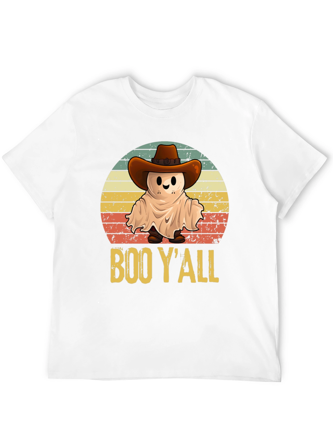 Boo Yall Cowboy Ghost T-Shirt