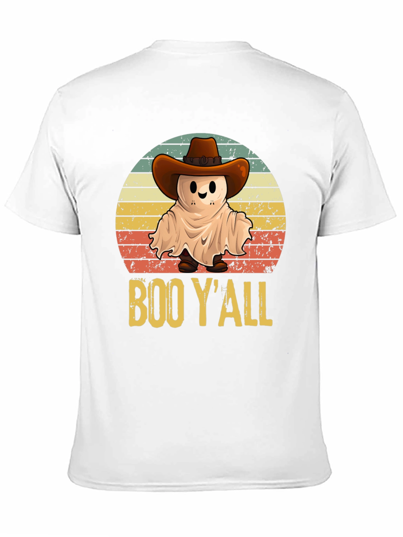 Boo Yall Cowboy Ghost T-Shirt