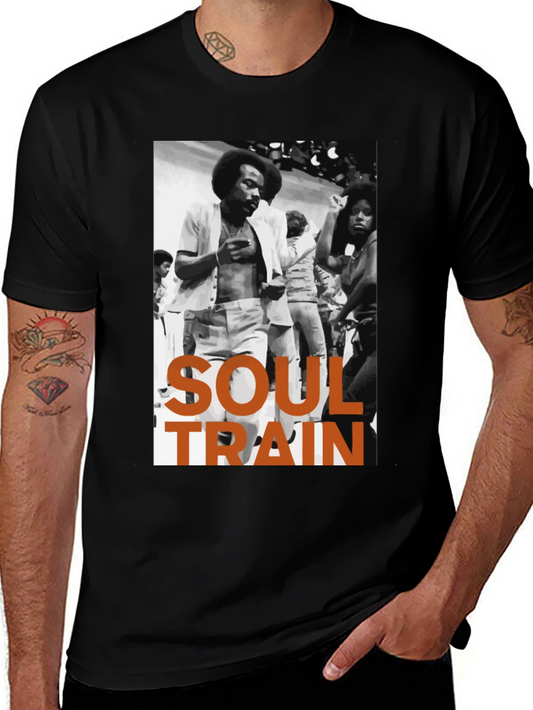 Soul Train Black T-Shirt
