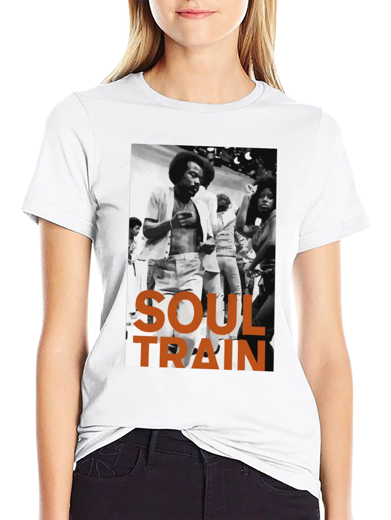 Soul Train Black T-Shirt