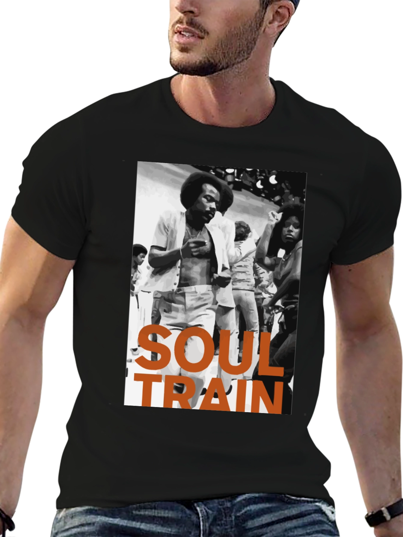 Soul Train Black T-Shirt