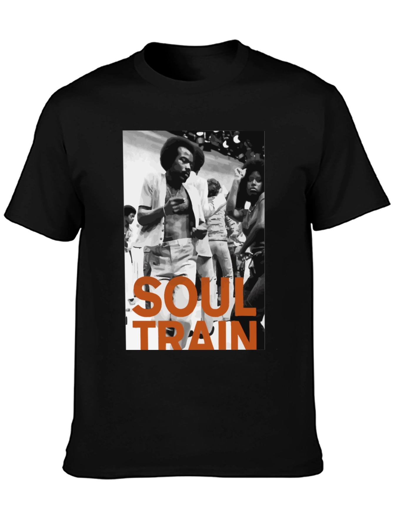 Soul Train Black T-Shirt