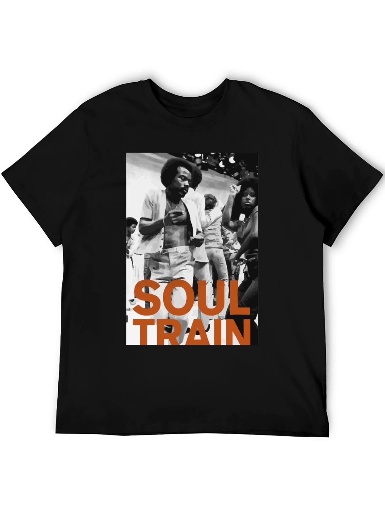 Soul Train Black T-Shirt