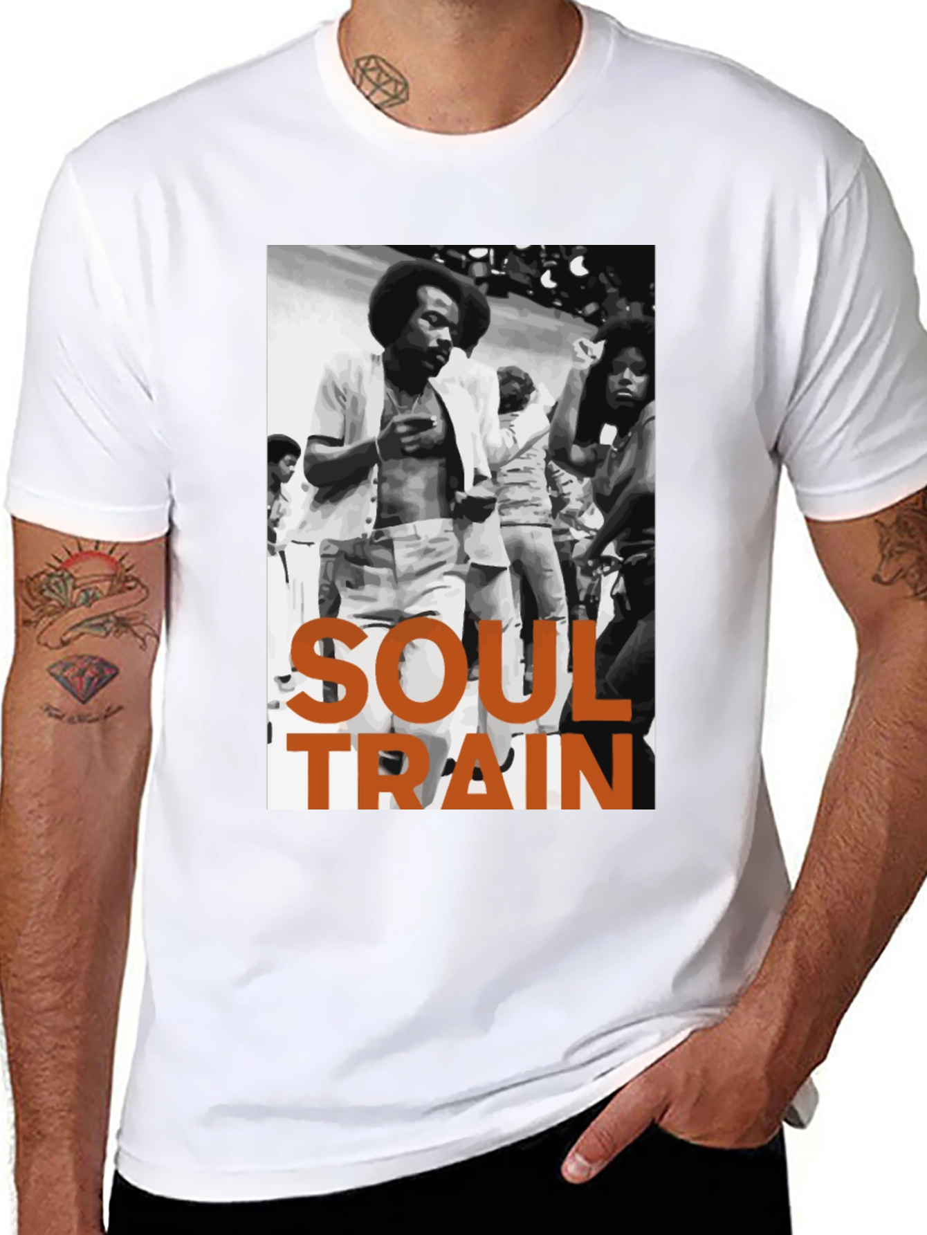 Soul Train Black T-Shirt