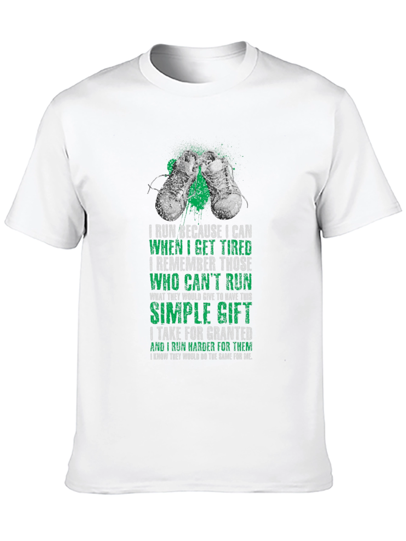 Motivational Running T-Shirt - Gift of Running