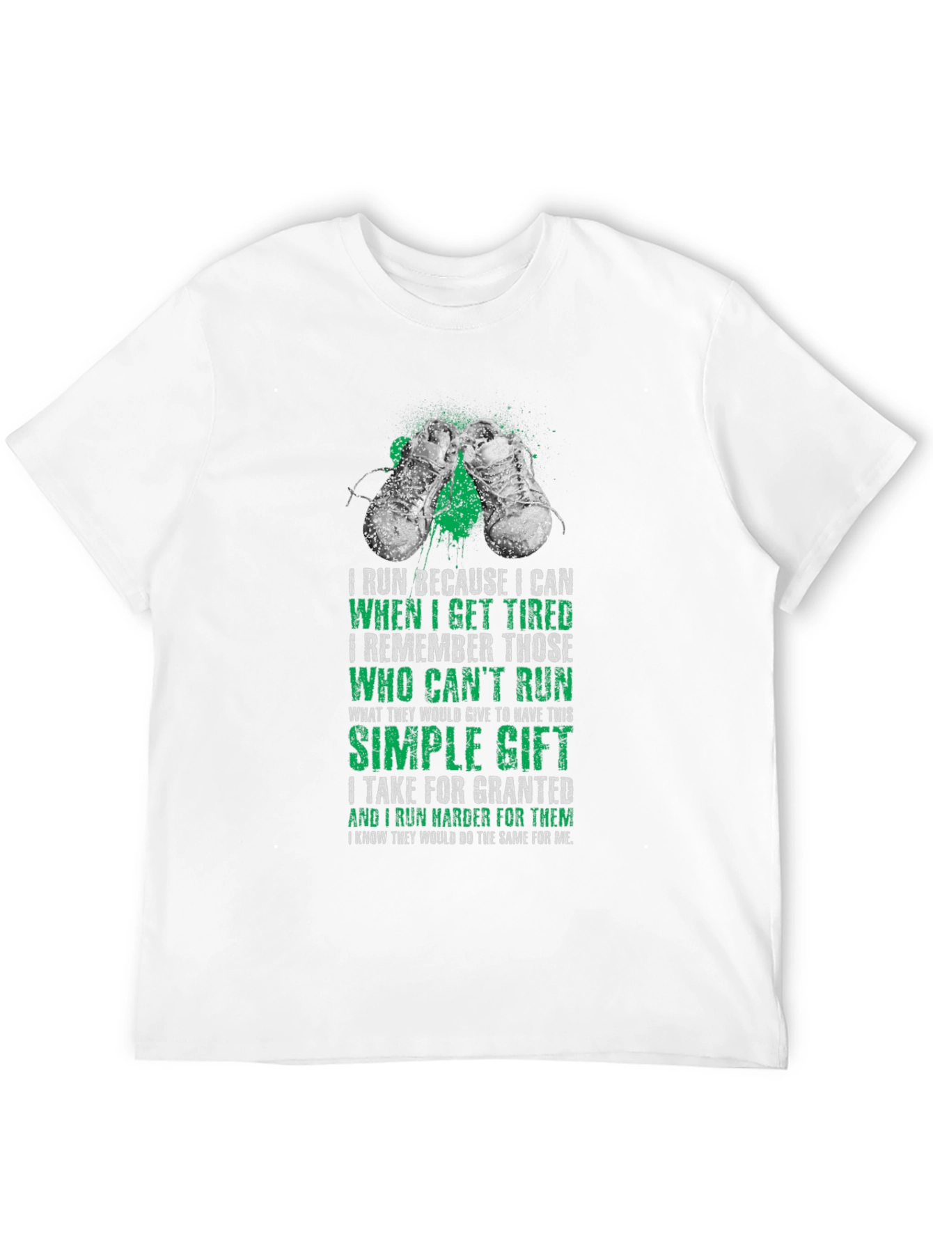 Motivational Running T-Shirt - Gift of Running