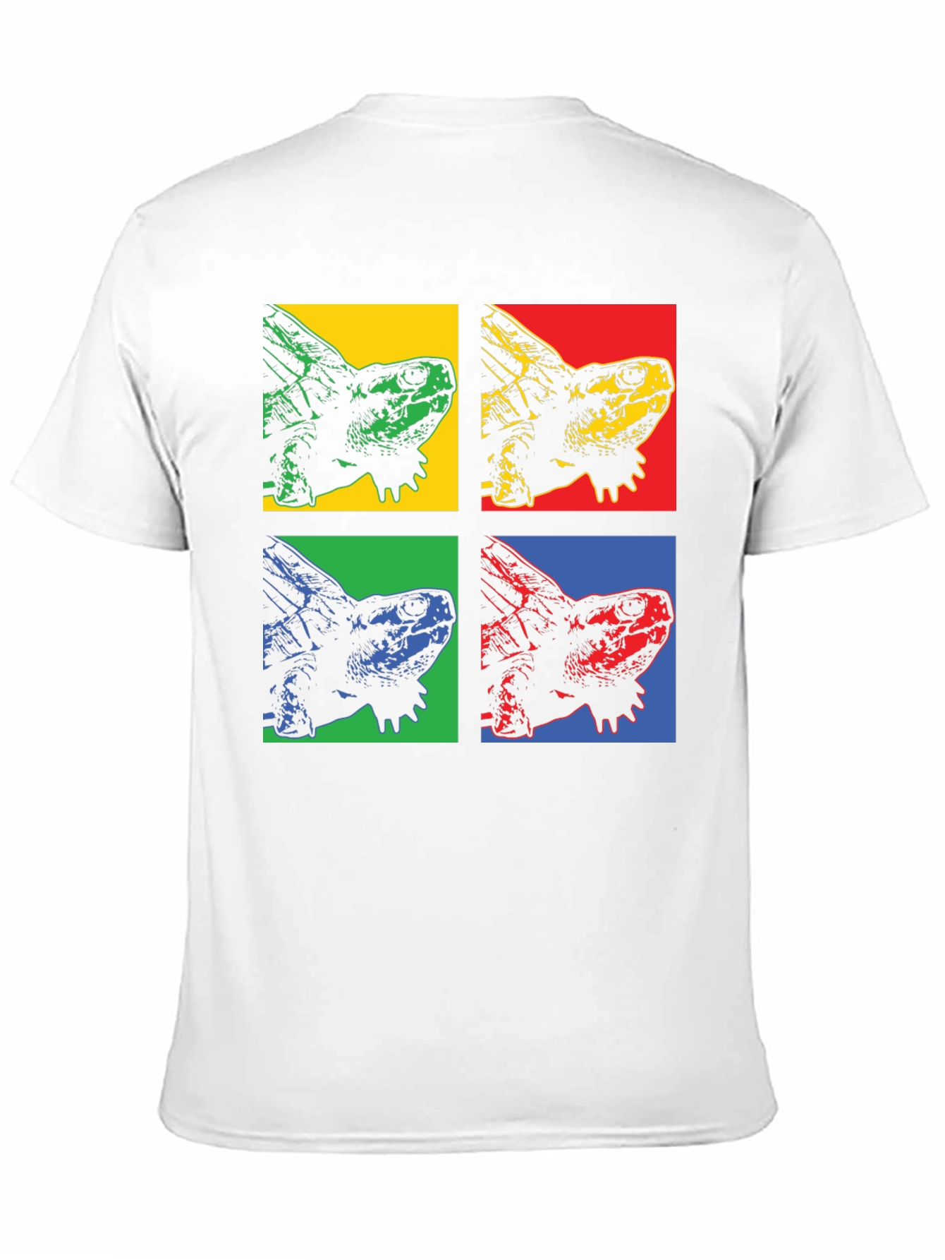 Pop Art Turtle Graphic T-Shirt