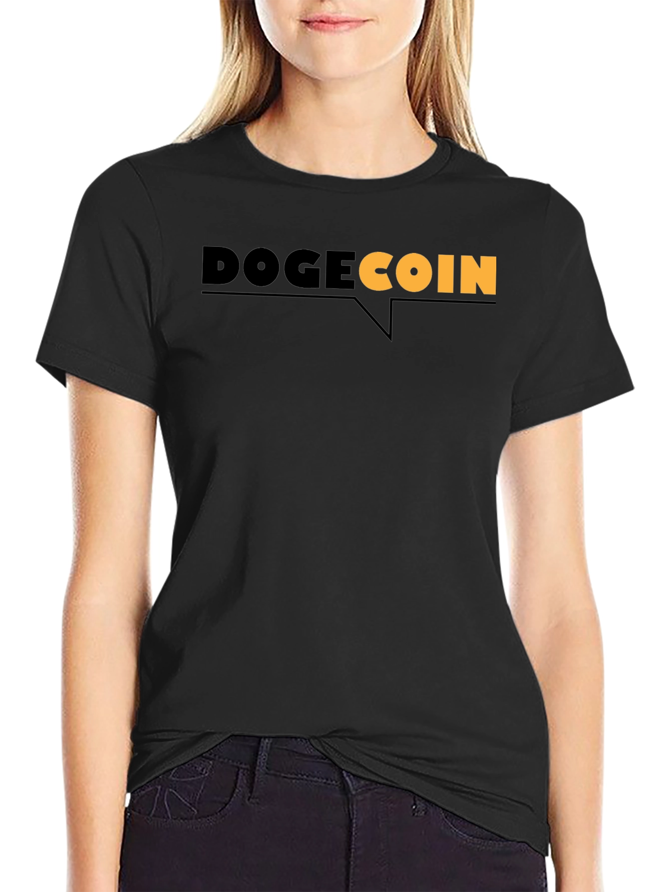 DogeCoin Graphic Tee - Crypto Fan T-Shirt