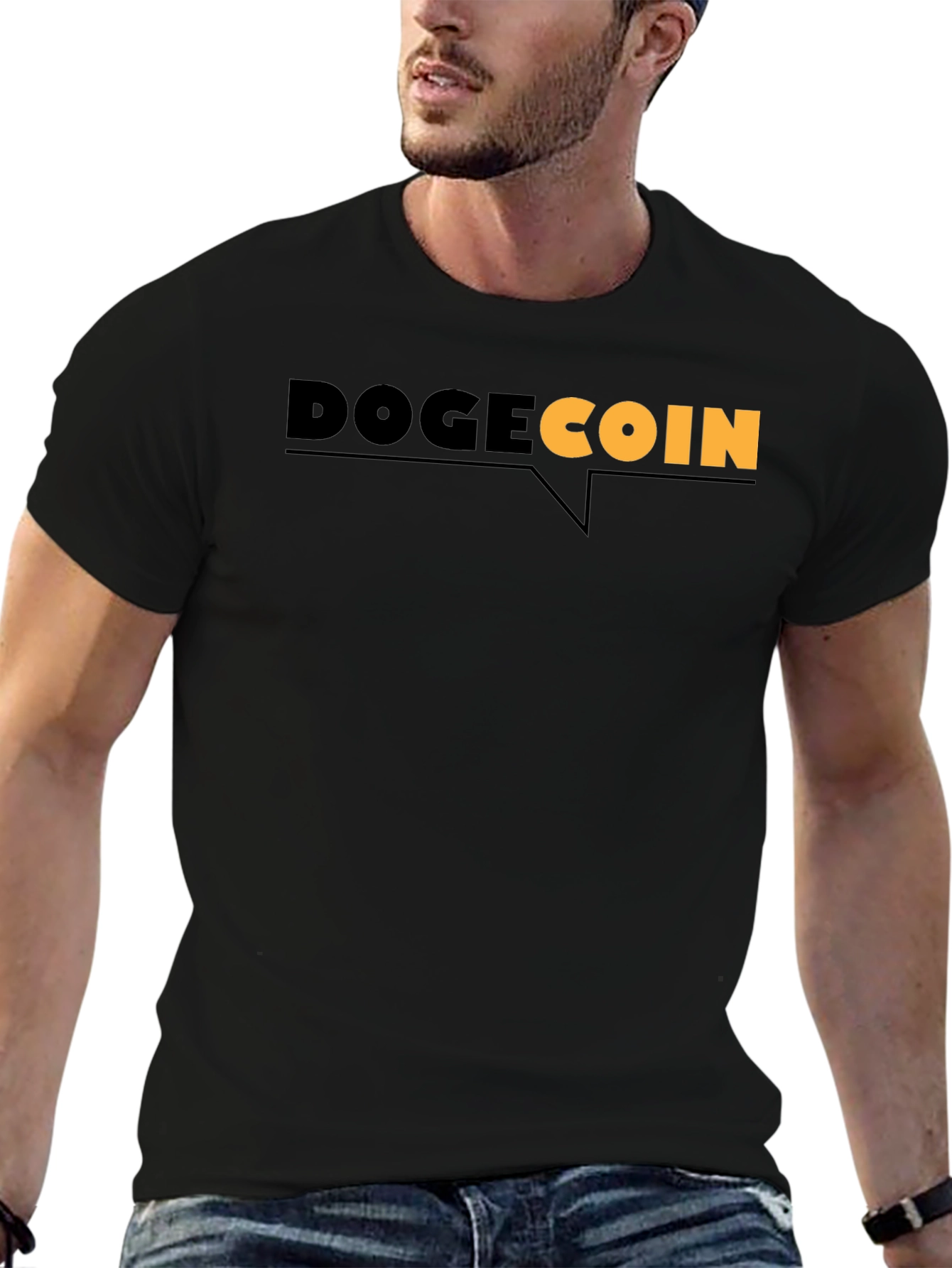 DogeCoin Graphic Tee - Crypto Fan T-Shirt