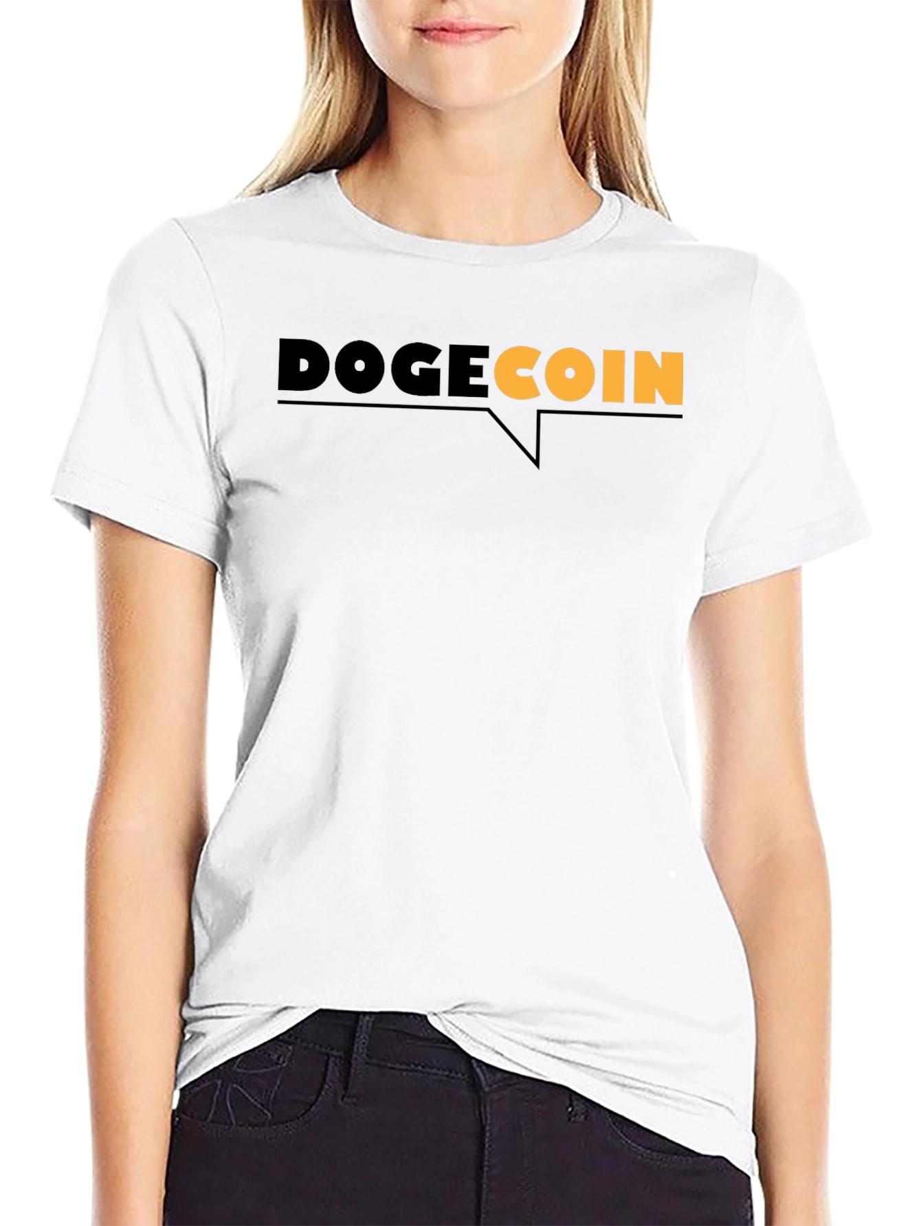 DogeCoin Graphic Tee - Crypto Fan T-Shirt