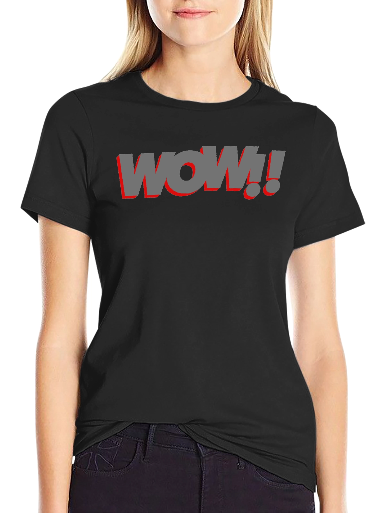 WOW! Graphic T-Shirt - Bold Statement Tee
