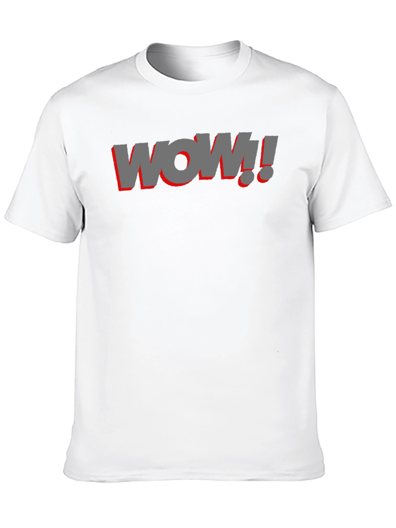 WOW! Graphic T-Shirt - Bold Statement Tee