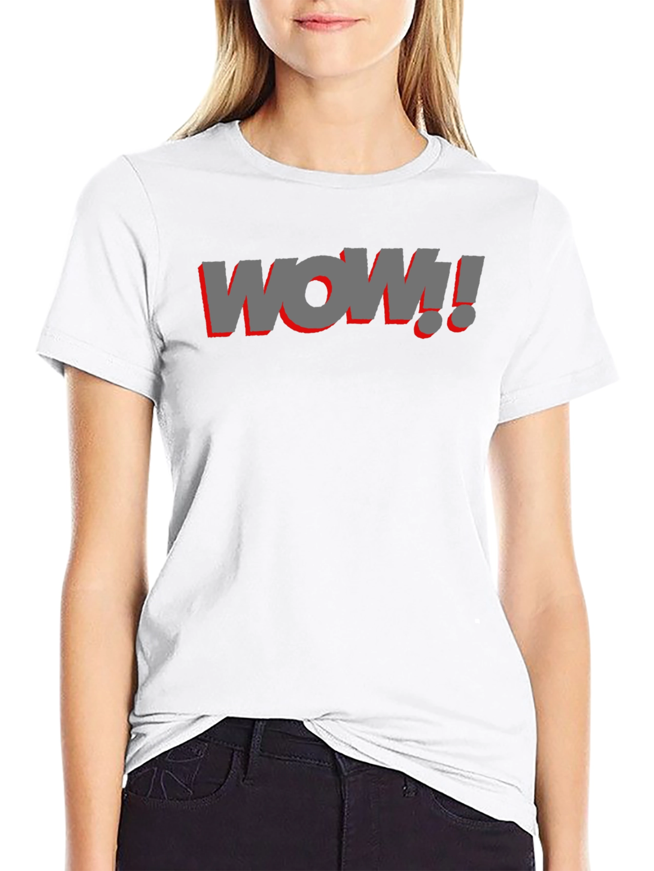 WOW! Graphic T-Shirt - Bold Statement Tee