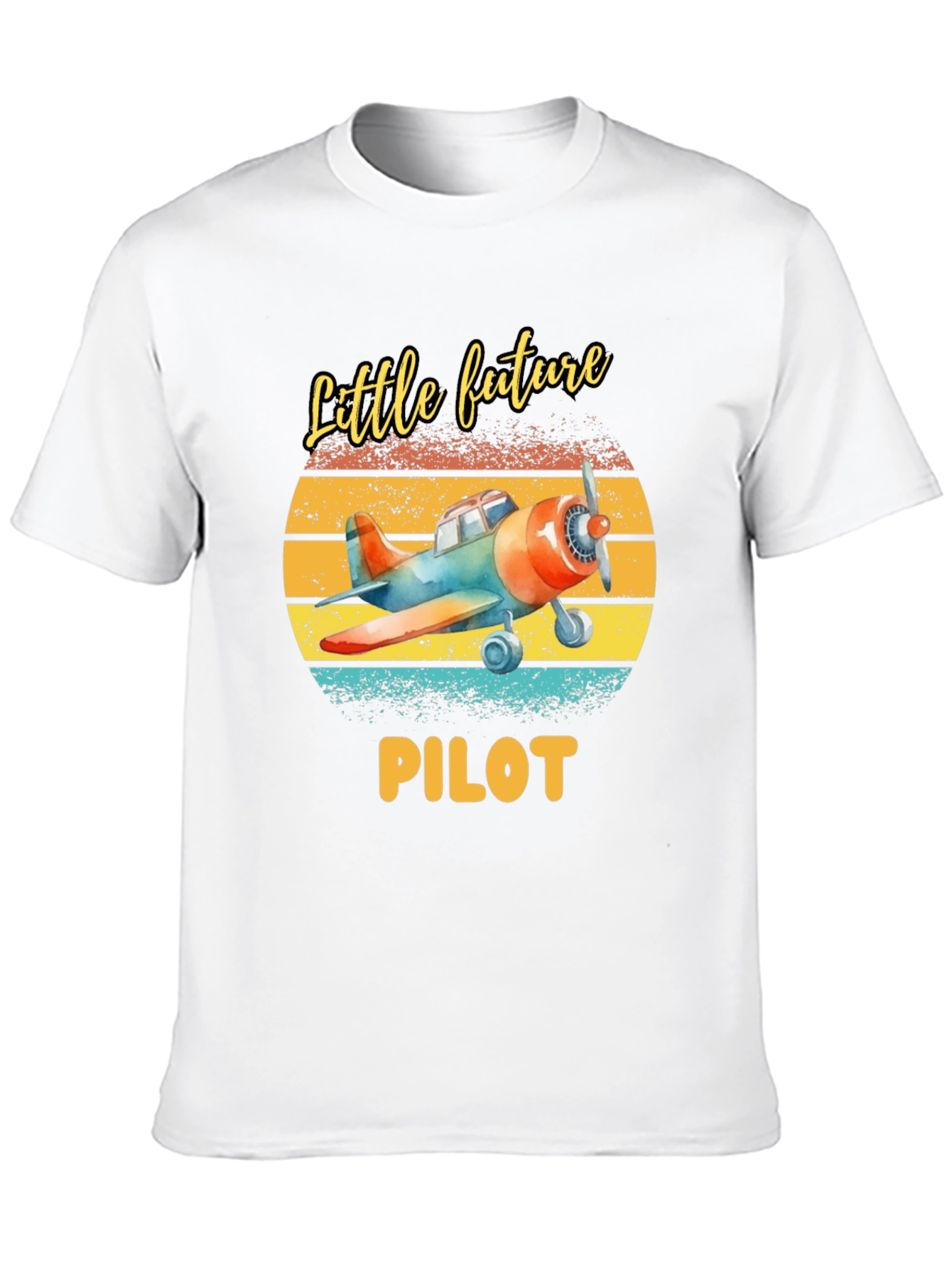 Little Future Pilot T-Shirt - Aviation Tee